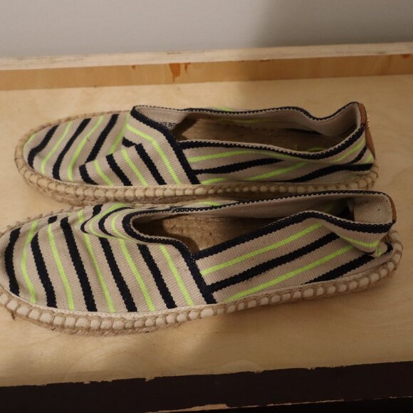 Tory Burch Espadrille Flats - Size 7.5 - Like New - Picture 2 of 6